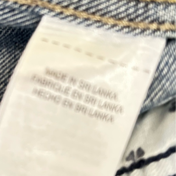 Rag & Bone medium indigo 100% cotton denim jean vest metal buttons size small - Picture 11 of 11